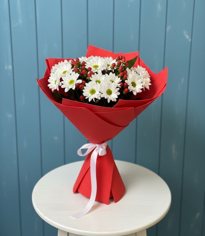 Букет цветов из: Хризантемы в Ижморском