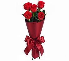 Букет 5 Красных роз Эдлесс Лав в Ижморском