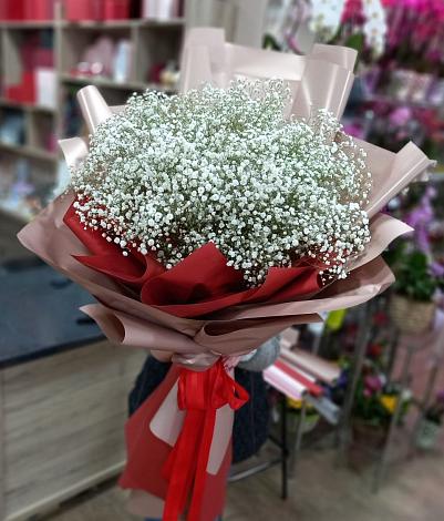 Букет цветов из: Гипсофила в Ижморском