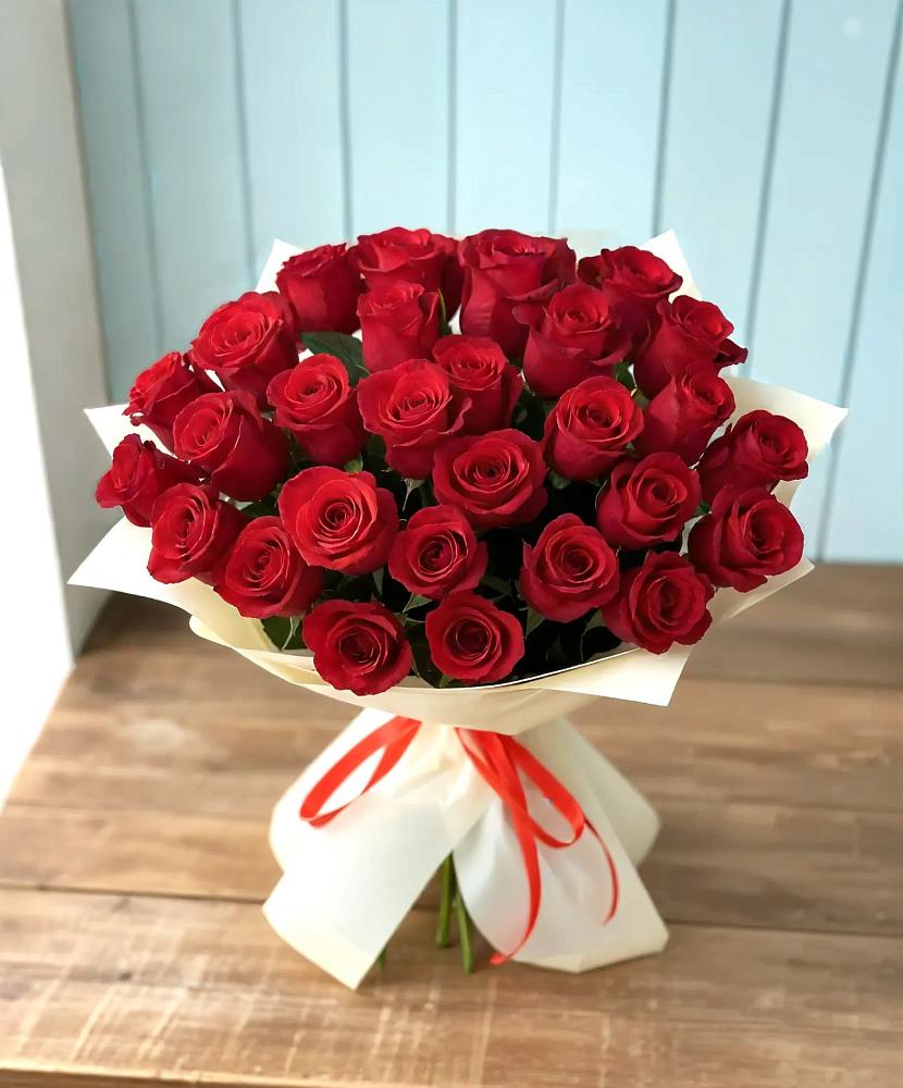 Букет 29 Красных роз в Ижморском