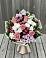 Букет цветов из: Альстромерии, Гвоздики, Розы и Хризантемы в Ижморском