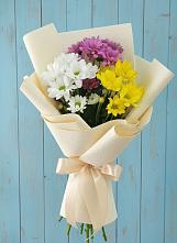 Букет цветов из:  Хризантемы #REPLACE_PRED# Ижморском