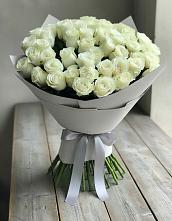 Букет 35 Белых роз в Ижморском