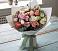 Букет цветов из: Розы, Лизиантусы и Гвоздики в Ижморском