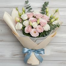 Букет цветов из:  Лизиантусы #REPLACE_PRED# Ижморском