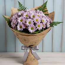 Букет цветов из:  Хризантемы #REPLACE_PRED# Ижморском