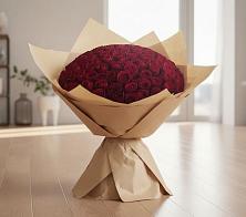 Букет 101 Красная роза в Ижморском