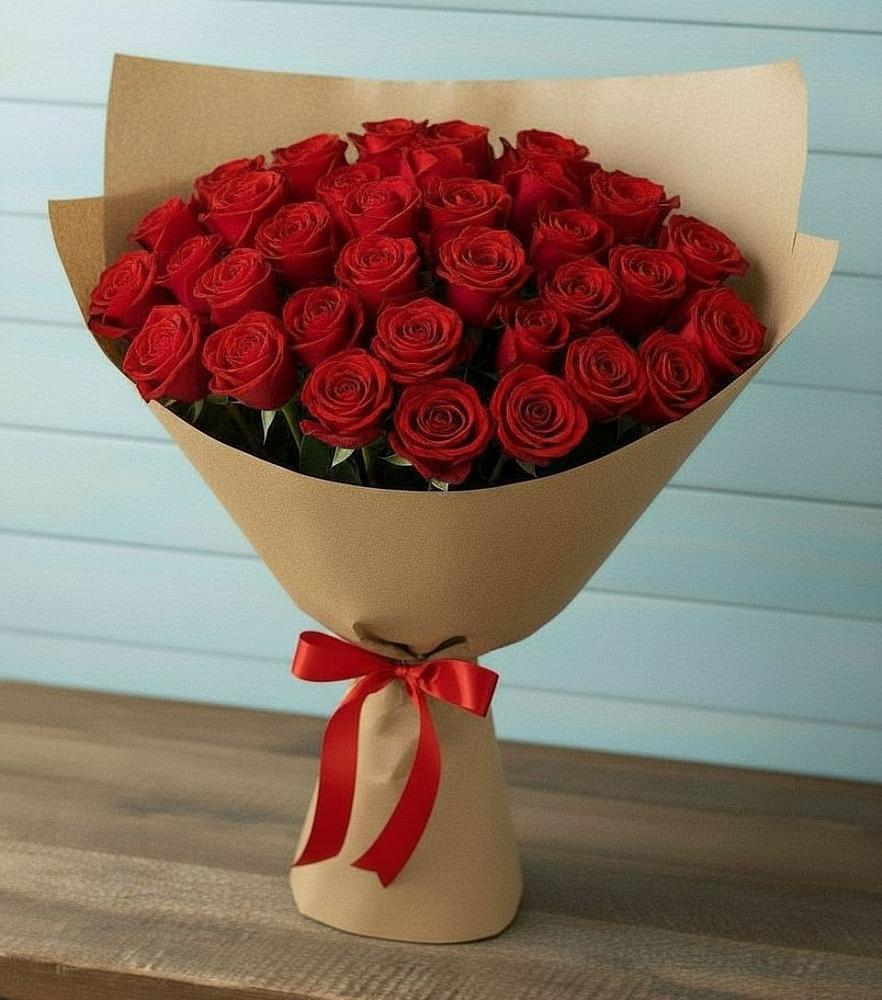 Букет Красные розы Милано в Ижморском