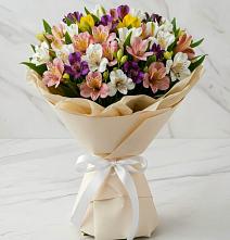 Букет цветов из:  Альстромерии в Ижморском