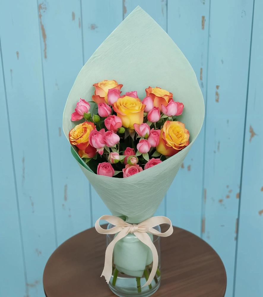 Букет цветов из: Розы в Ижморском