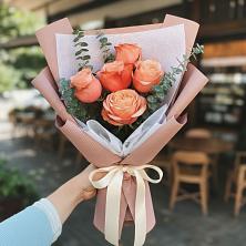Букет цветов из:  Розы в Ижморском