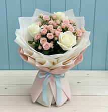 Букет цветов из:  Розы в Ижморском