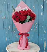 Букет цветов из:  Розы в Ижморском