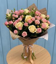 Букет цветов из:  Розы в Ижморском
