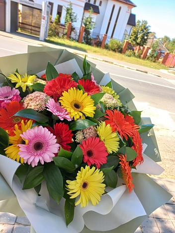Букет цветов из: Герберы в Ижморском