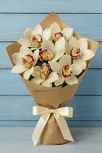 Букет цветов из:  Орхидеи и Розы в Ижморском