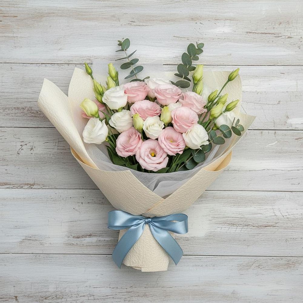 Букет цветов из: Лизиантусы в Ижморском